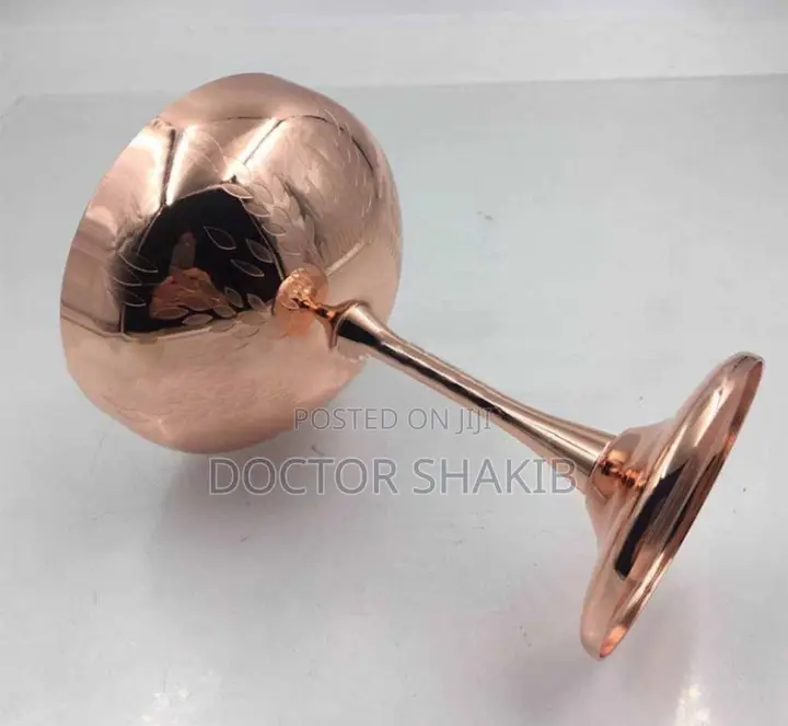 New Metal/Copper Champagne Goblet Bar Cup
