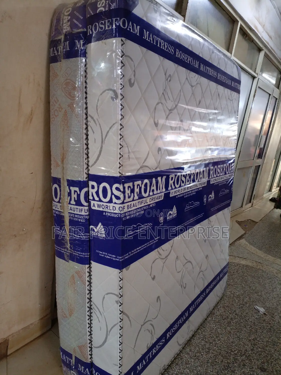 High Density Mattress Smart 6x6x6 Inches Rosefoam