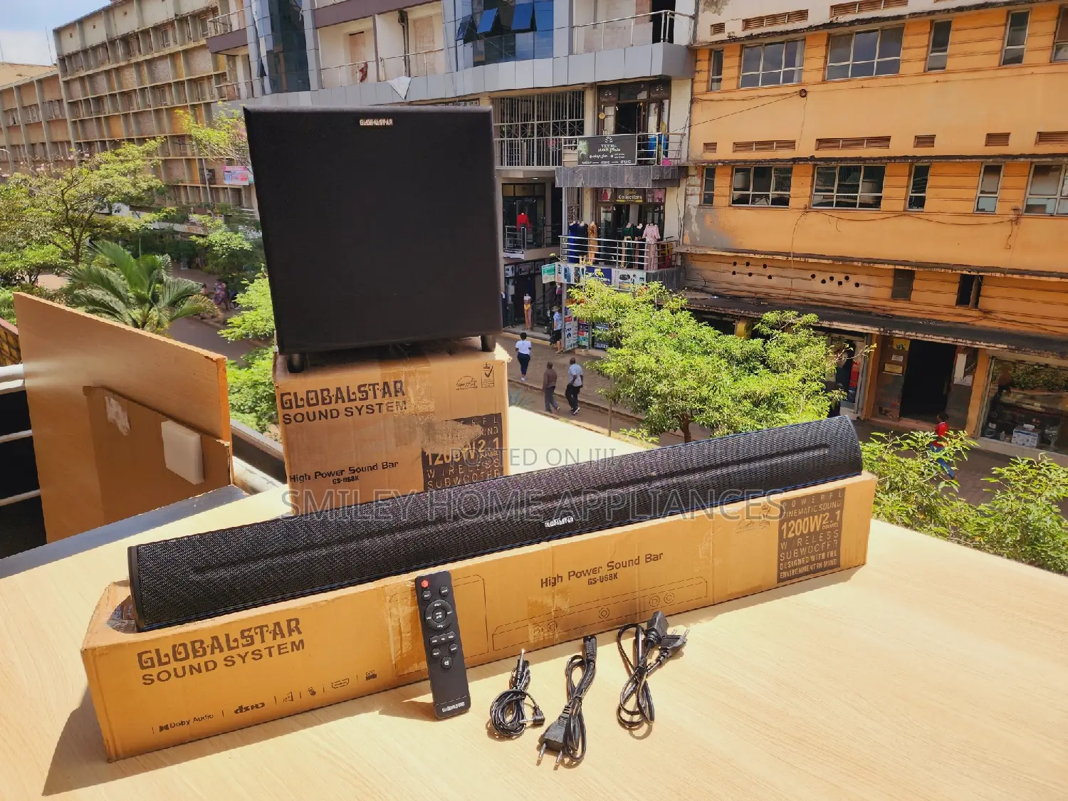 Deep Bass Wireless Globalstar Soundbar