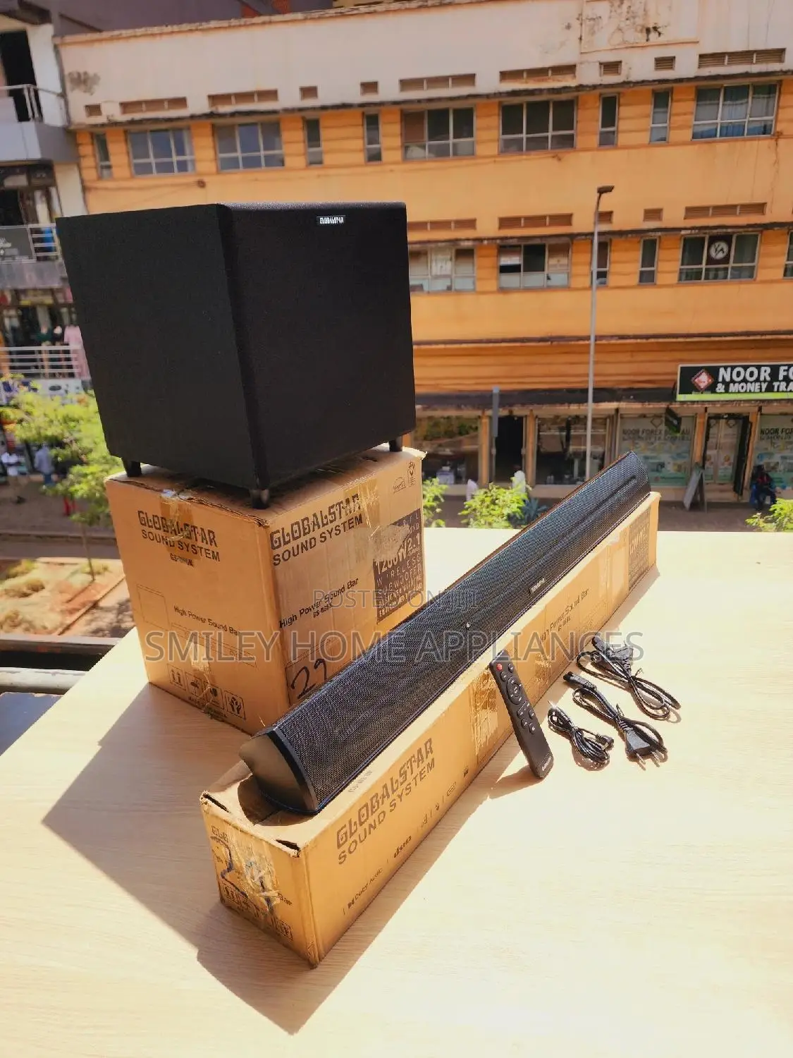 Deep Bass Wireless Globalstar Soundbar