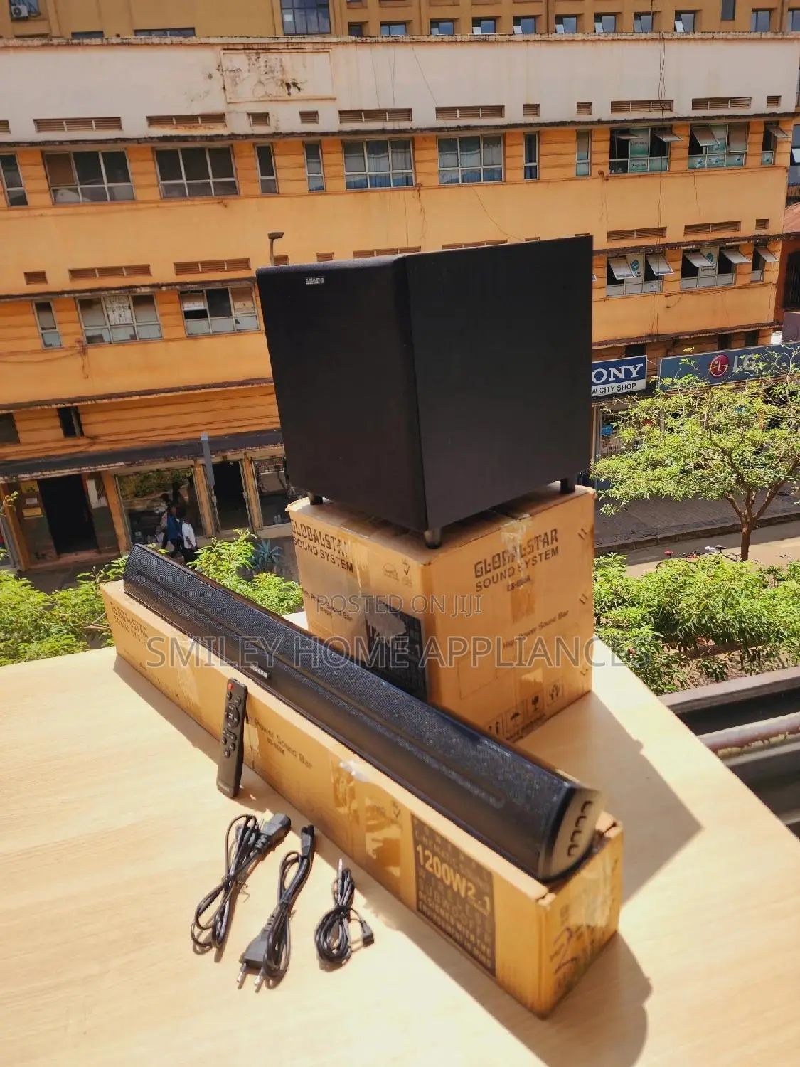 Deep Bass Wireless Globalstar Soundbar