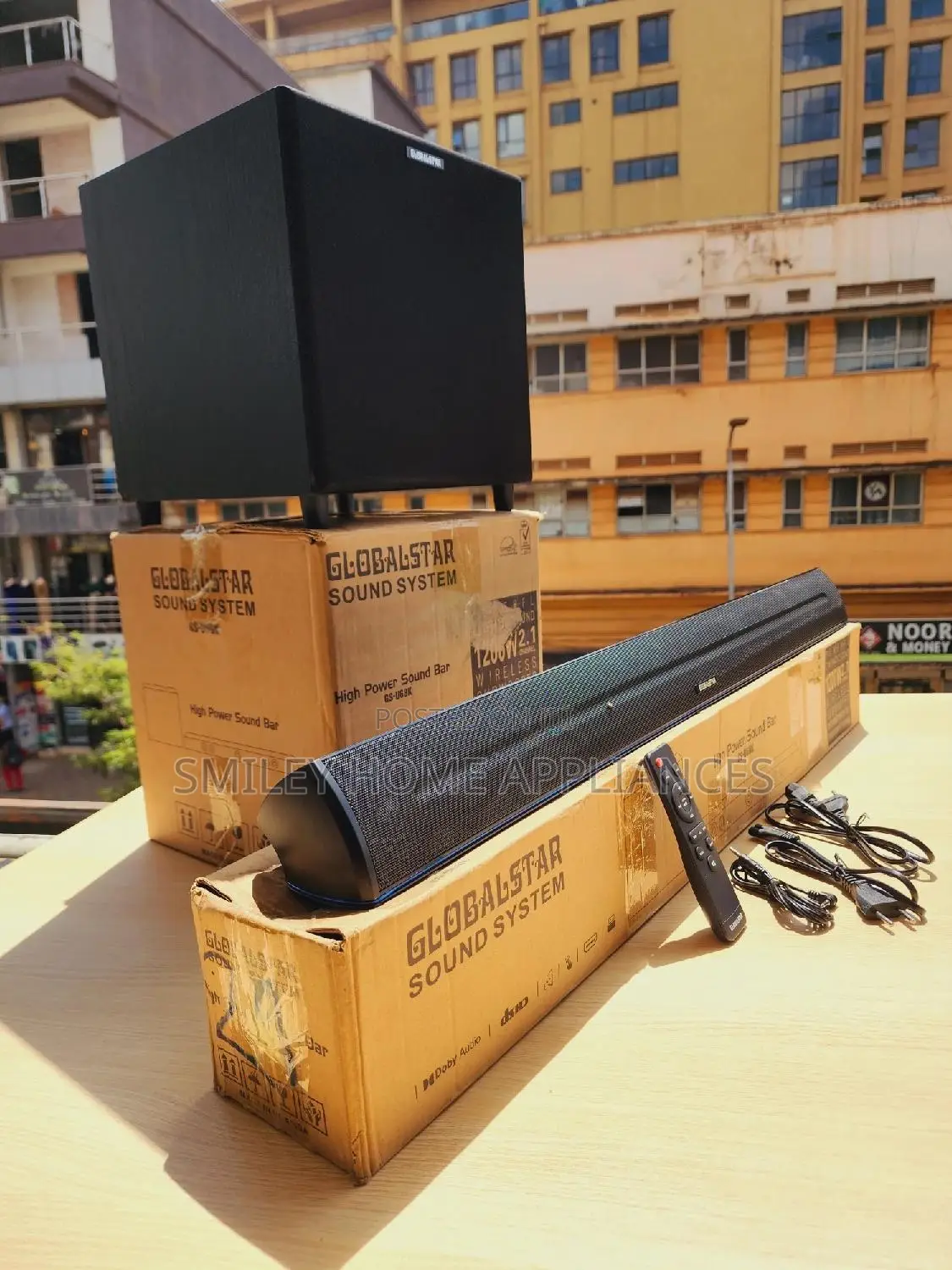 12000watts Deep Bass Globalstar Soundbar