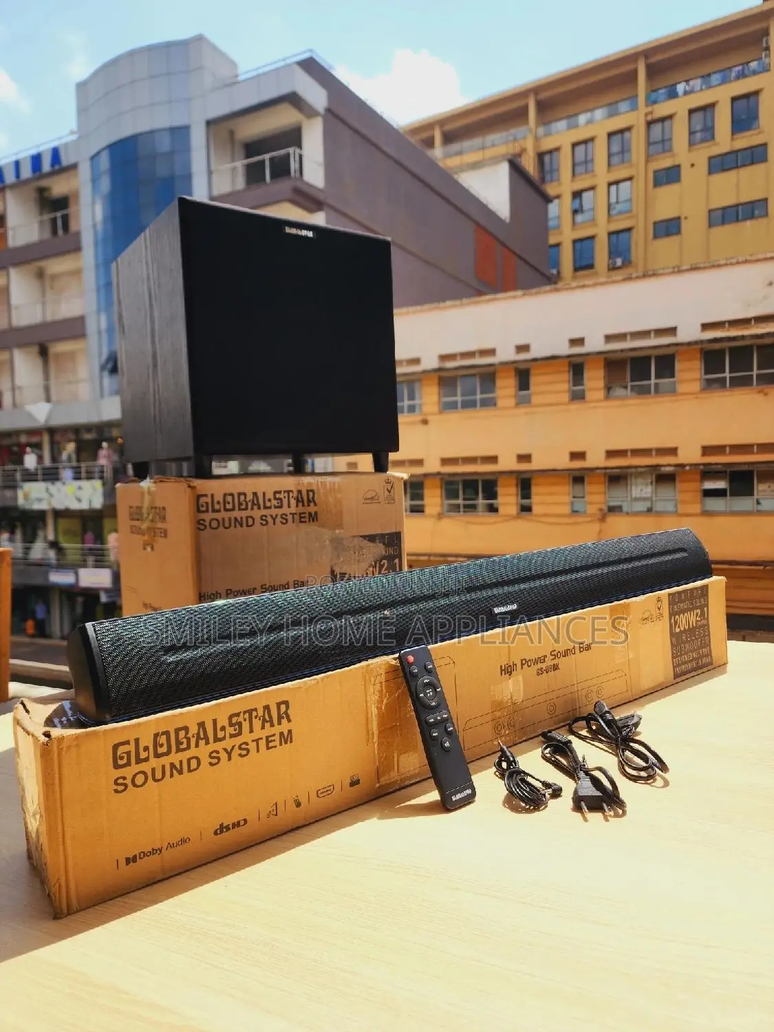 12000watts Deep Bass Globalstar Soundbar