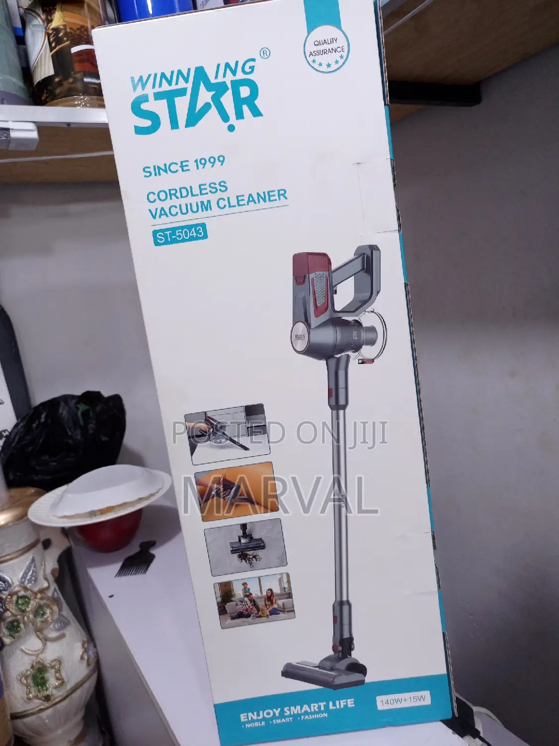 Heavy Duty Cordless Vacuum Cleaner (Winning Star)