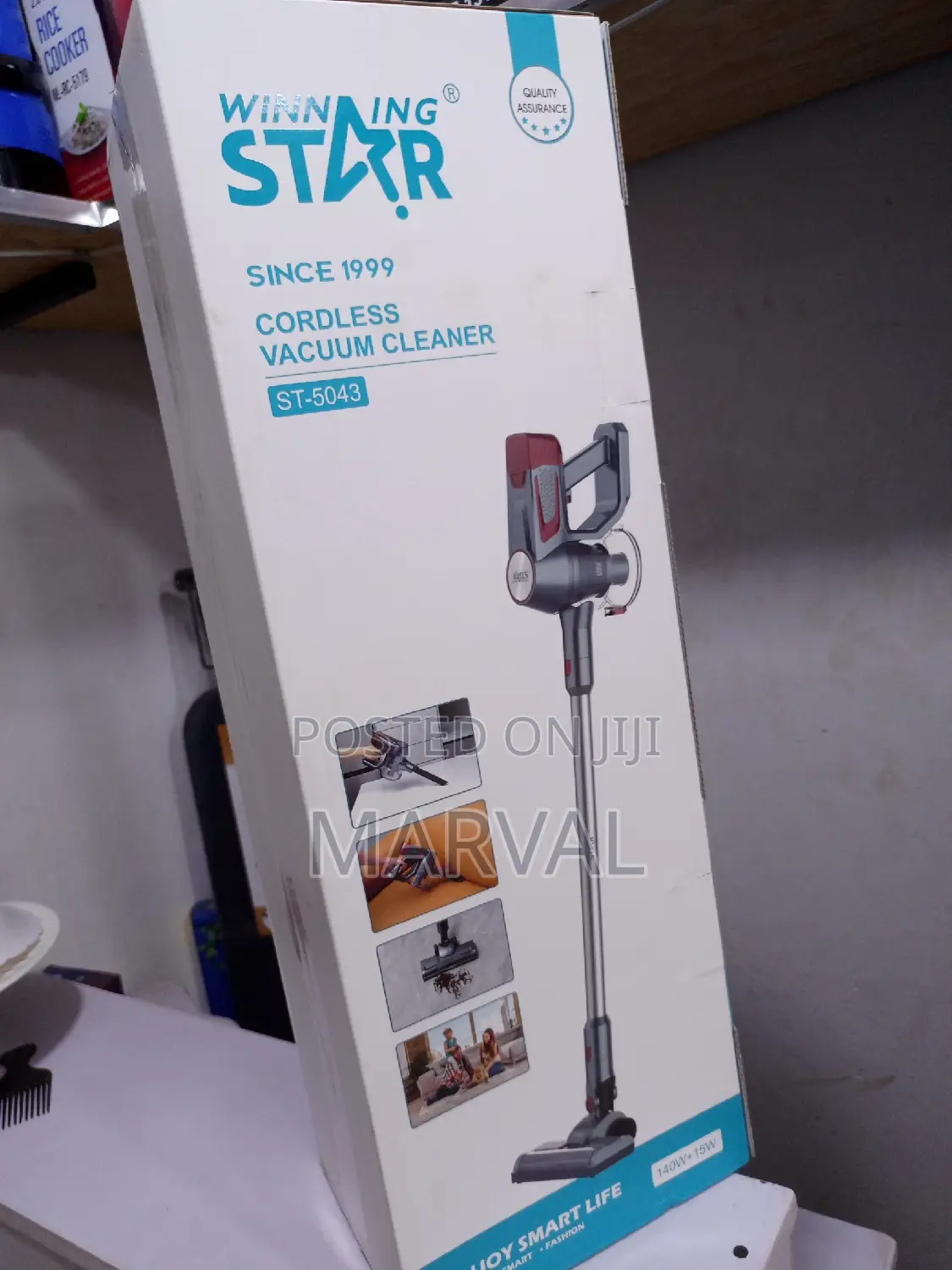 Heavy Duty Cordless Vacuum Cleaner (Winning Star)