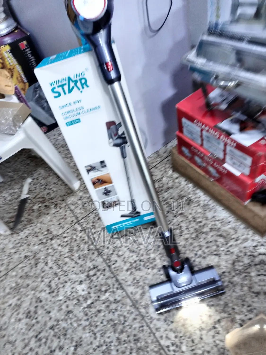 Heavy Duty Cordless Vacuum Cleaner (Winning Star)