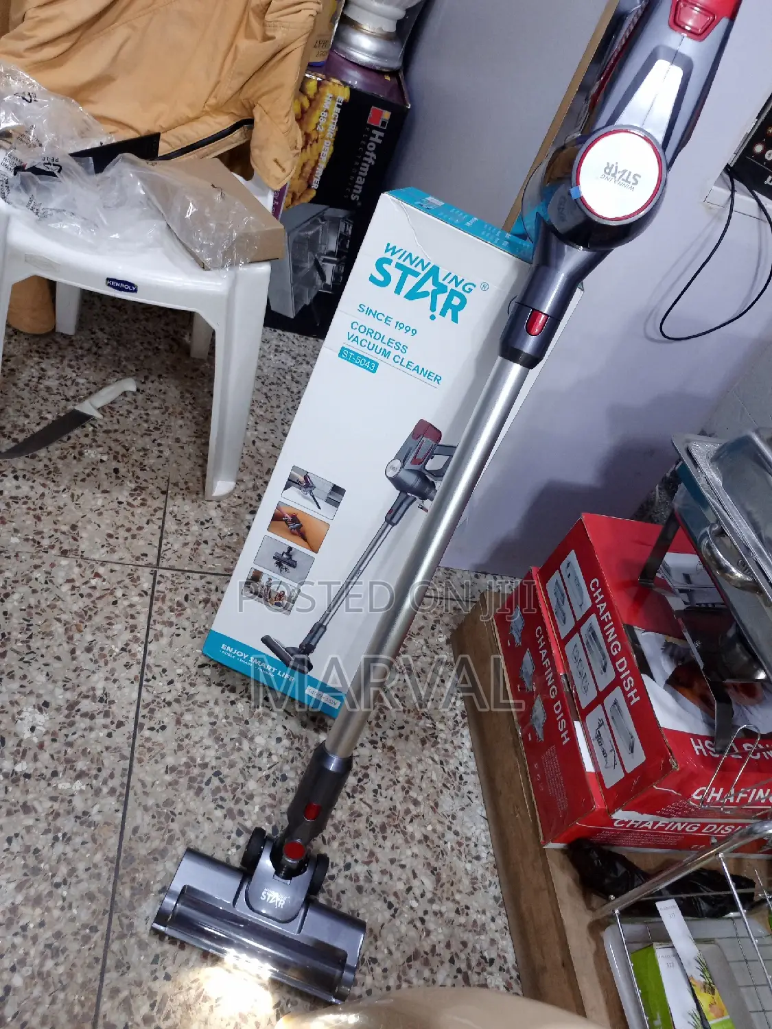 Heavy Duty Cordless Vacuum Cleaner (Winning Star)