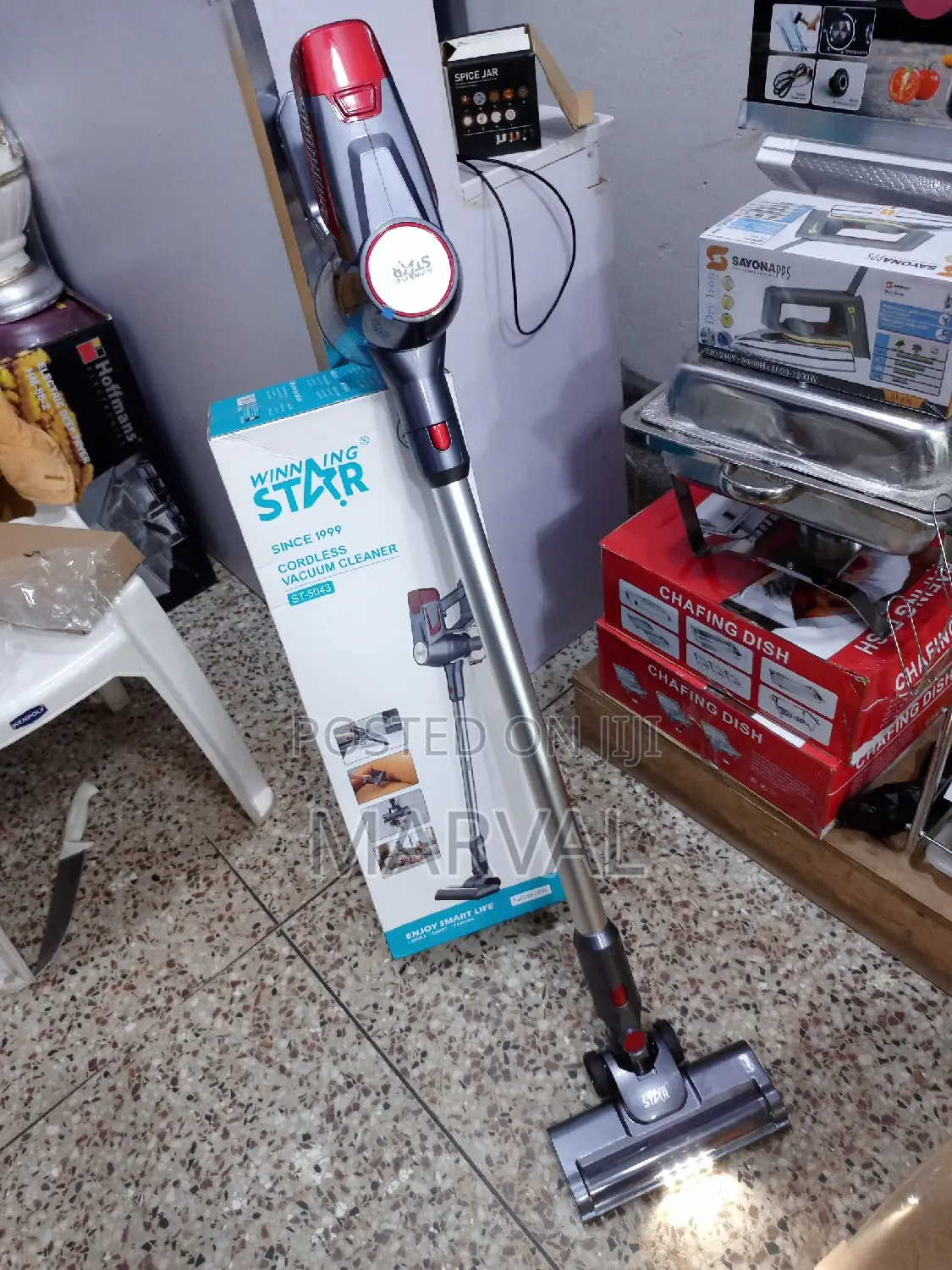 Heavy Duty Cordless Vacuum Cleaner (Winning Star)