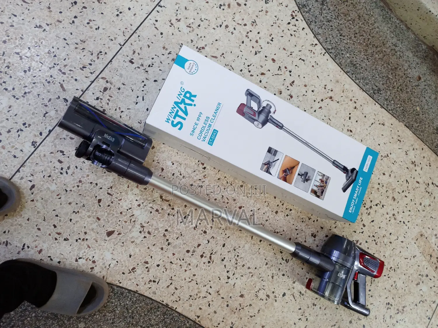 Heavy Duty Cordless Vacuum Cleaner (Winning Star)
