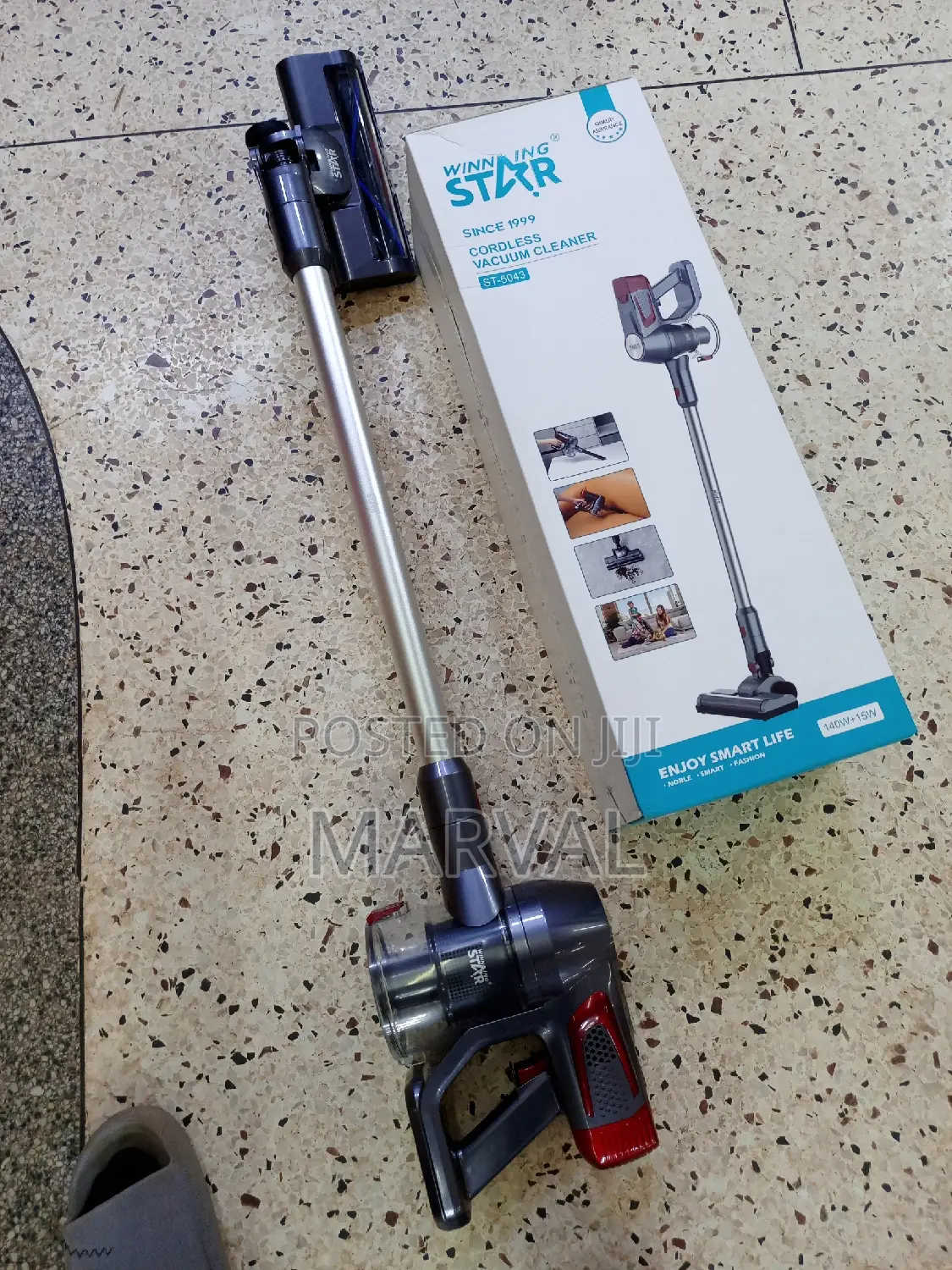 Heavy Duty Cordless Vacuum Cleaner (Winning Star)