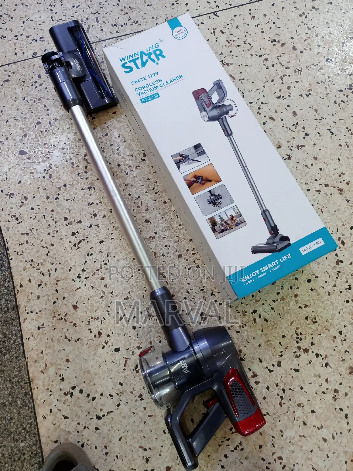 Heavy Duty Cordless Vacuum Cleaner (Winning Star)