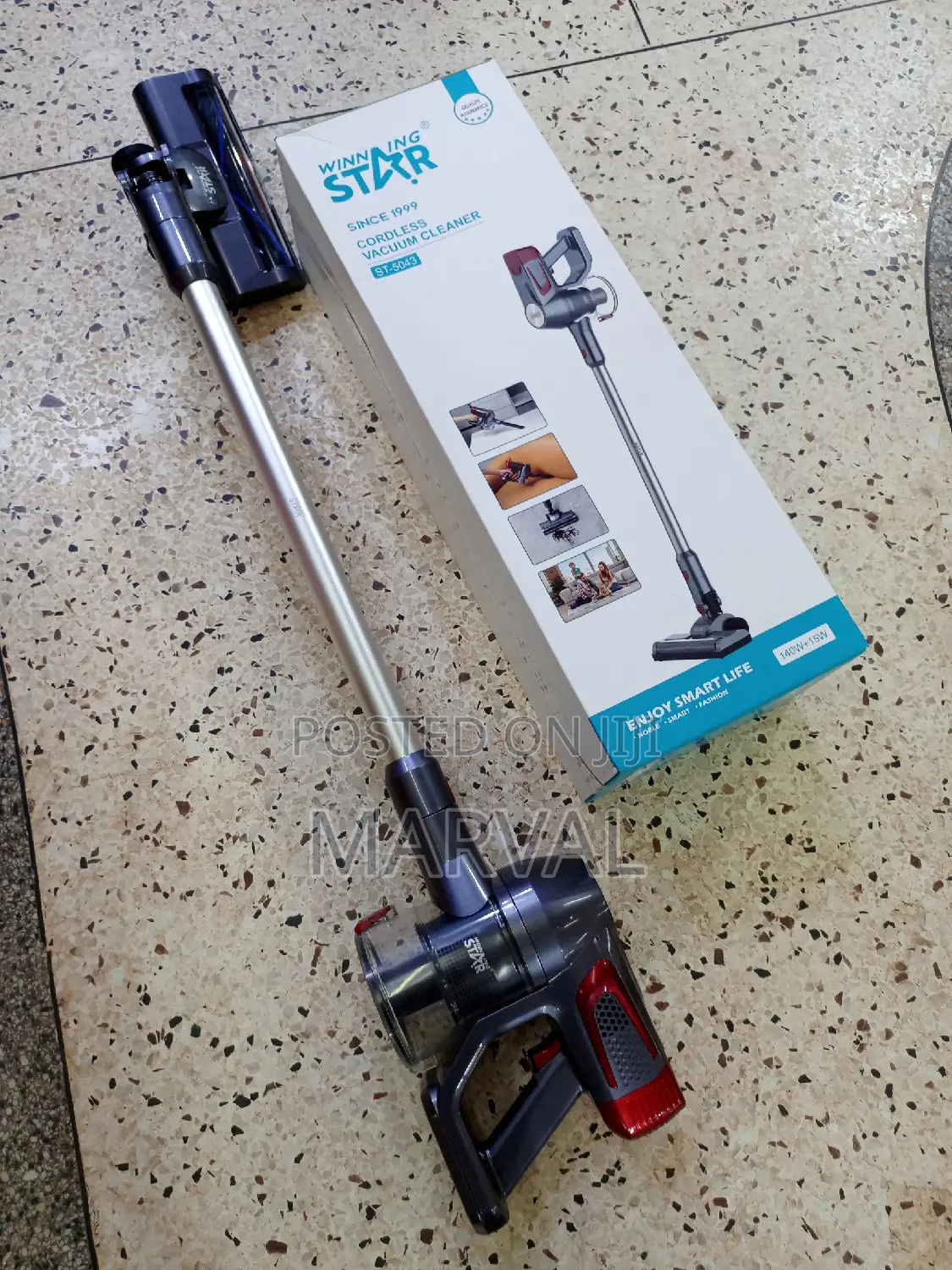 Heavy Duty Cordless Vacuum Cleaner (Winning Star)