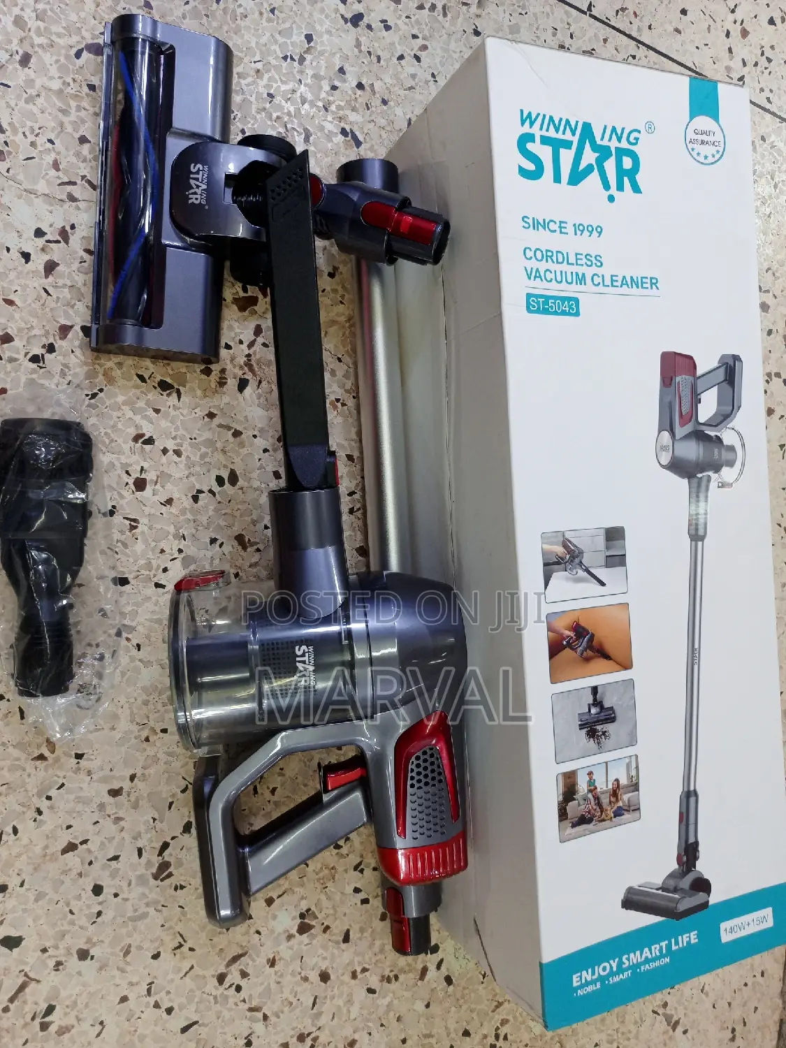 Heavy Duty Cordless Vacuum Cleaner (Winning Star)