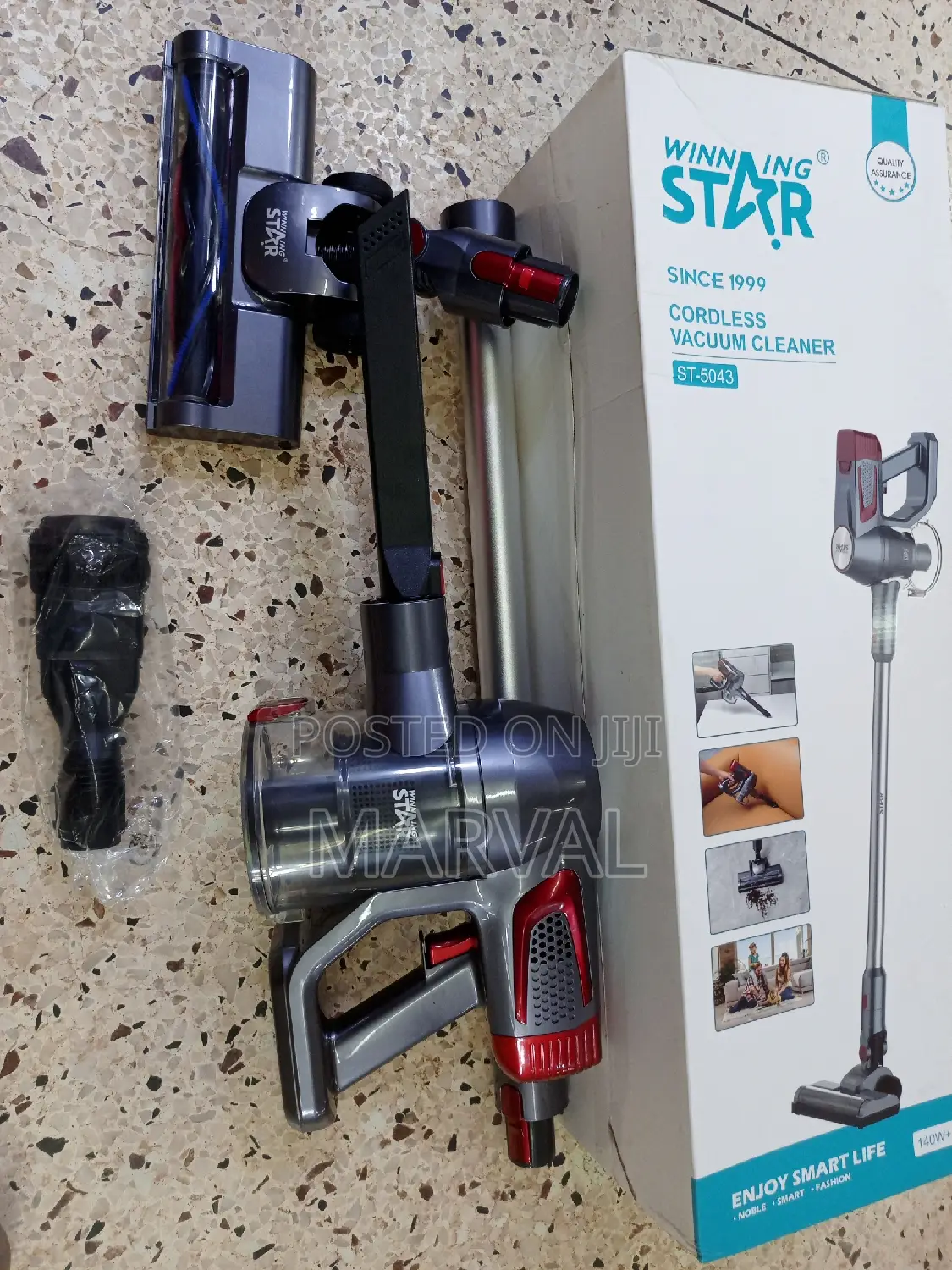 Heavy Duty Cordless Vacuum Cleaner (Winning Star)