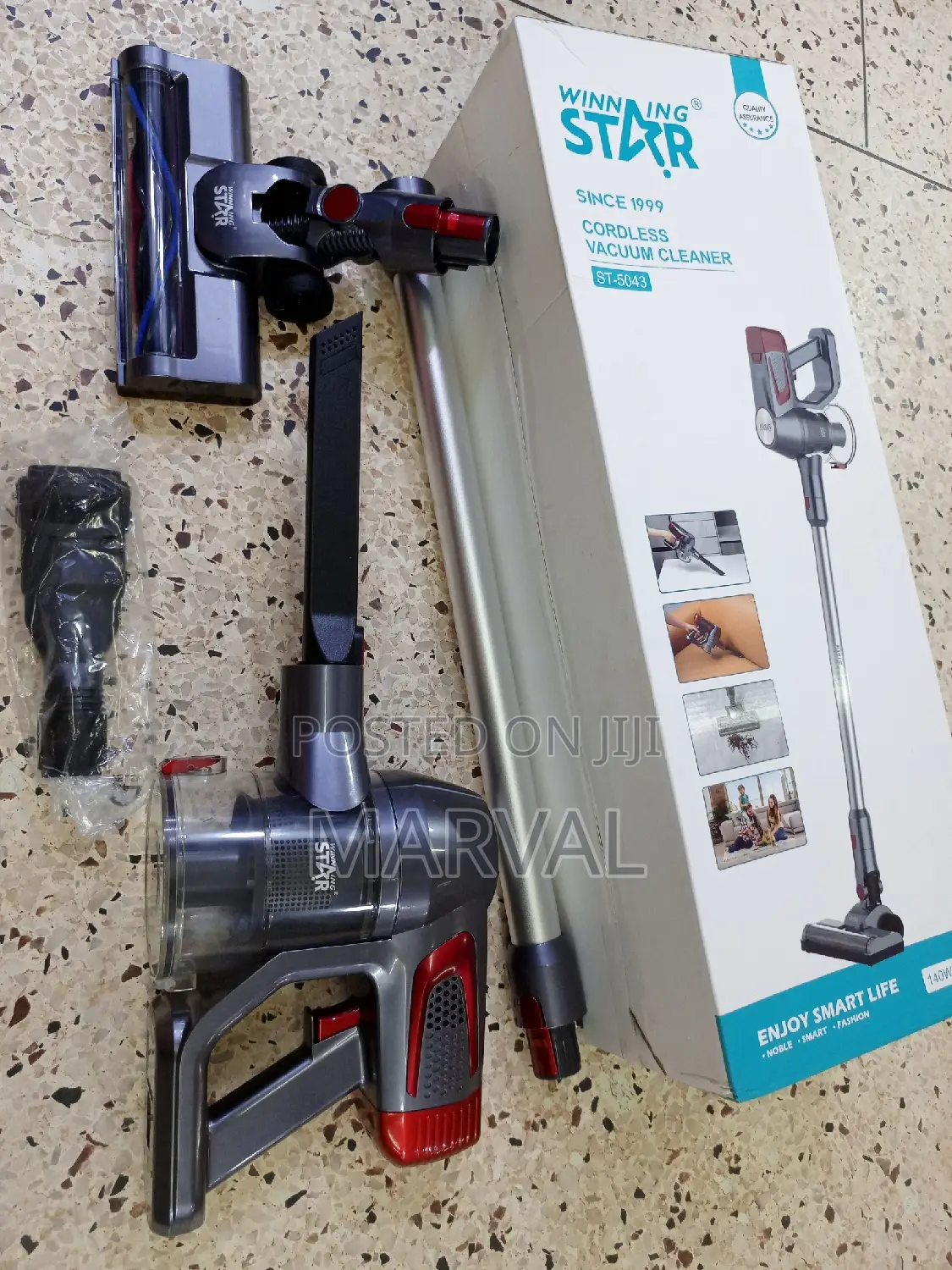 Heavy Duty Cordless Vacuum Cleaner (Winning Star)