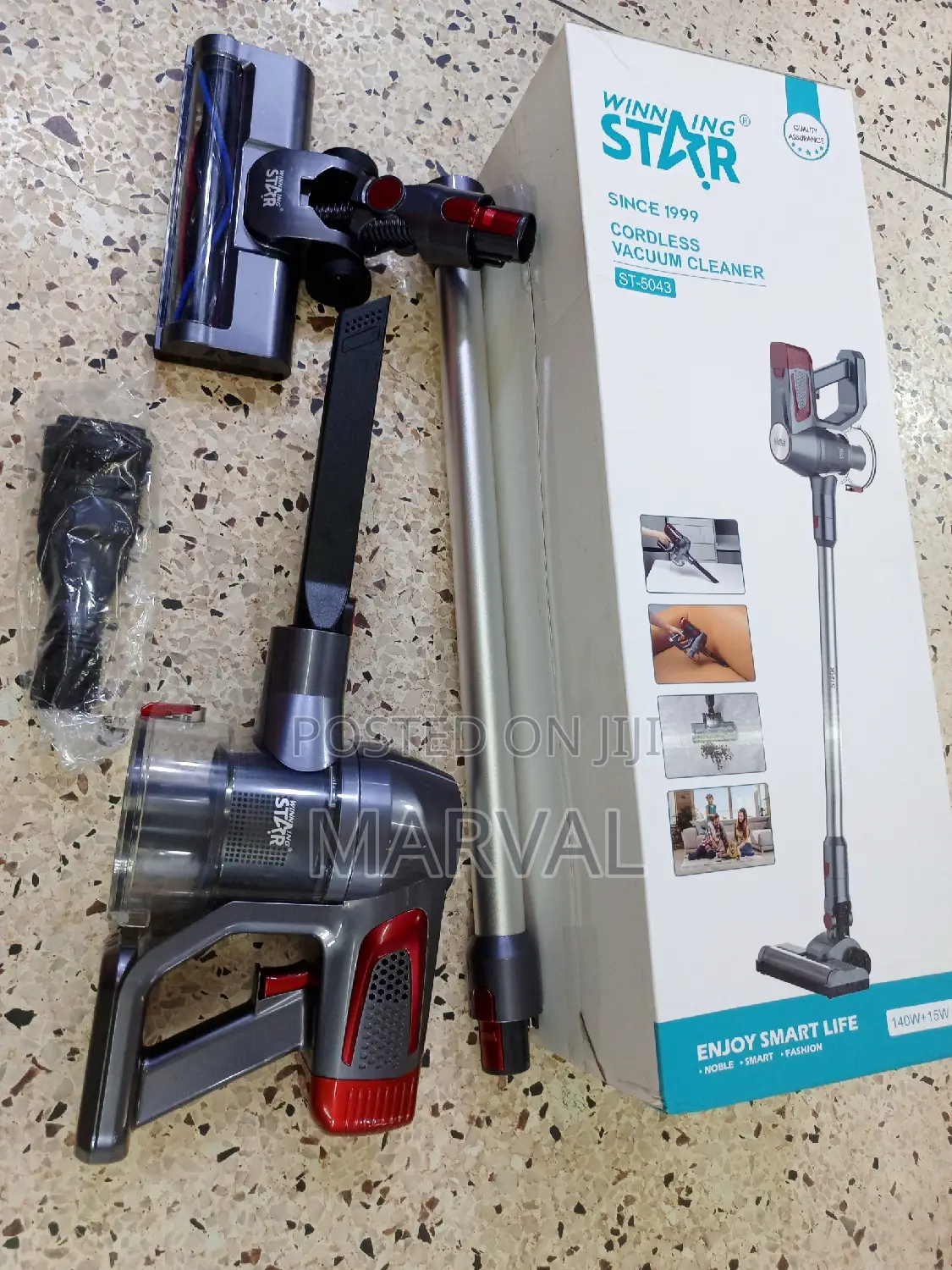 Heavy Duty Cordless Vacuum Cleaner (Winning Star)