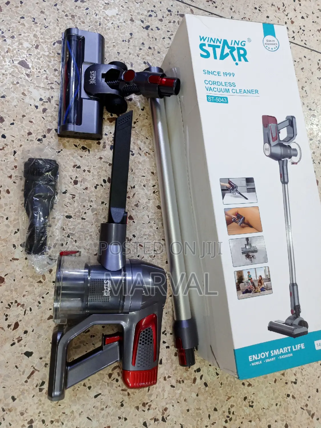 Heavy Duty Cordless Vacuum Cleaner (Winning Star)