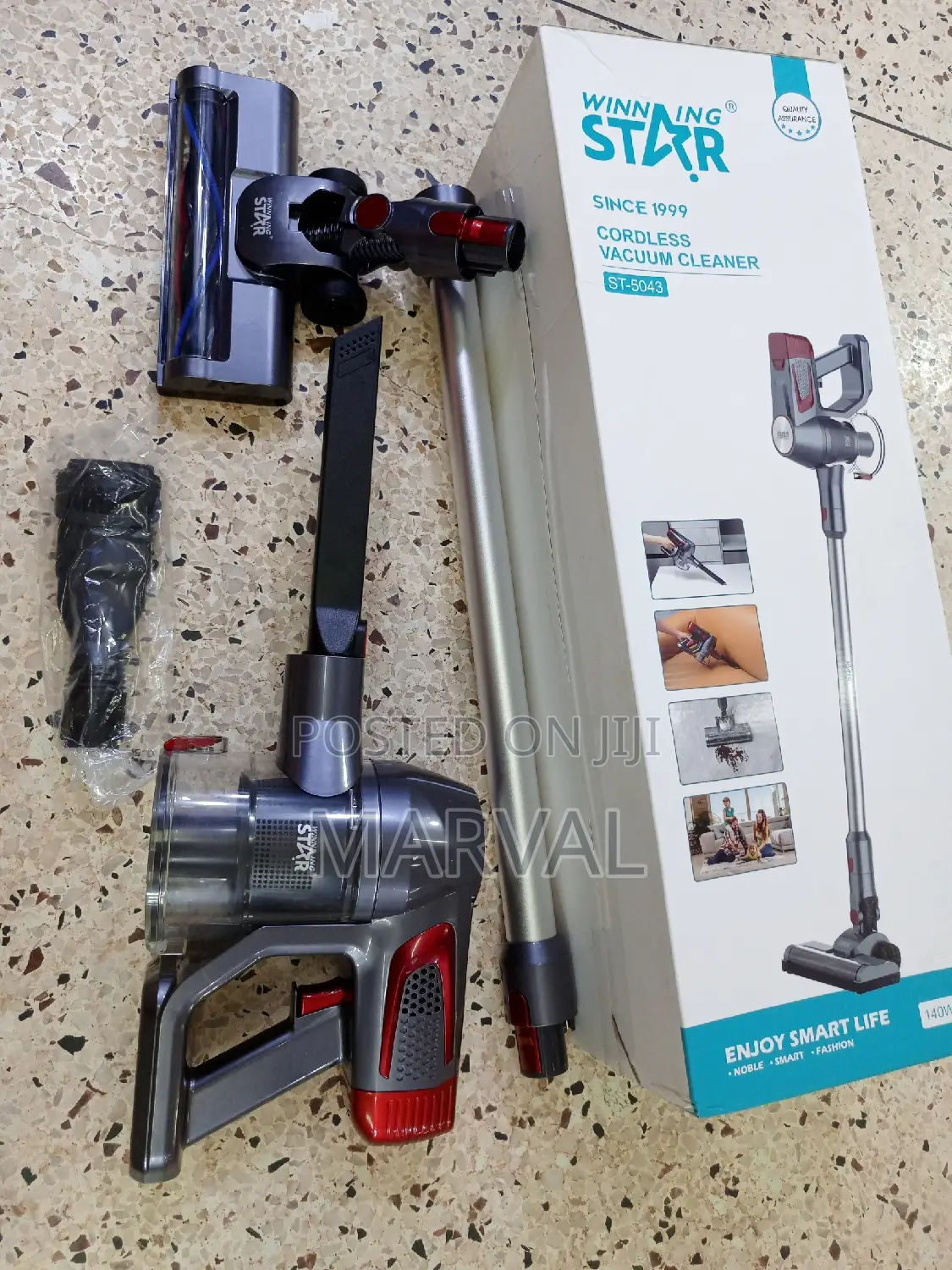 Heavy Duty Cordless Vacuum Cleaner (Winning Star)