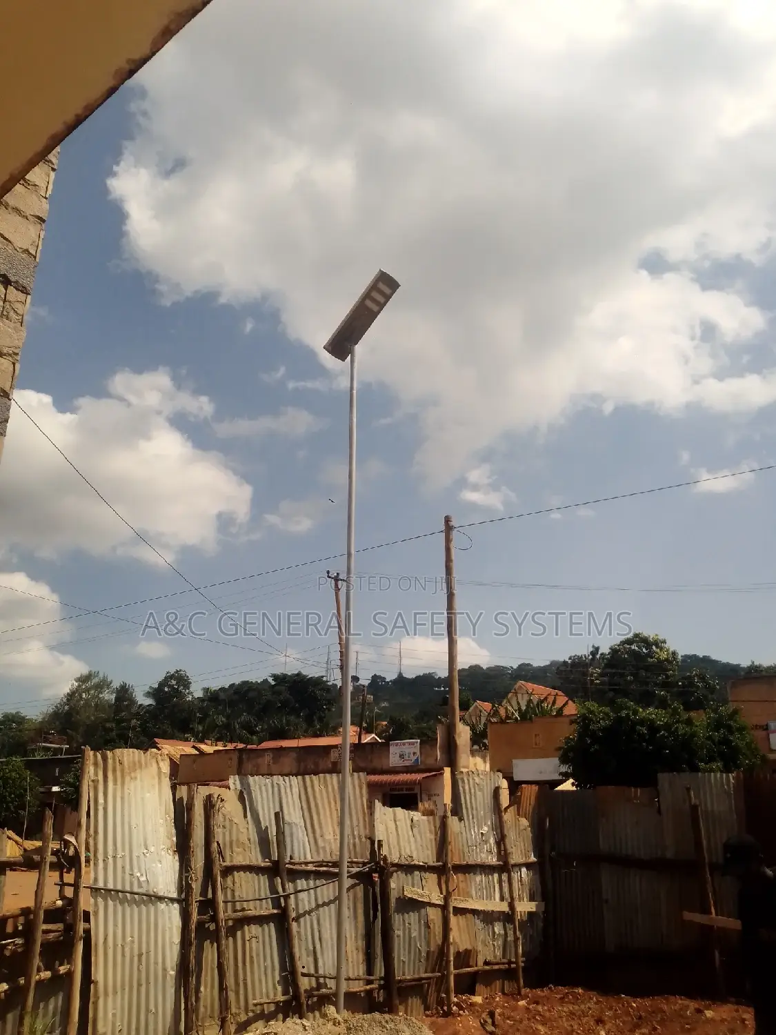 Solar Security Light Highbridge Darker Fighter