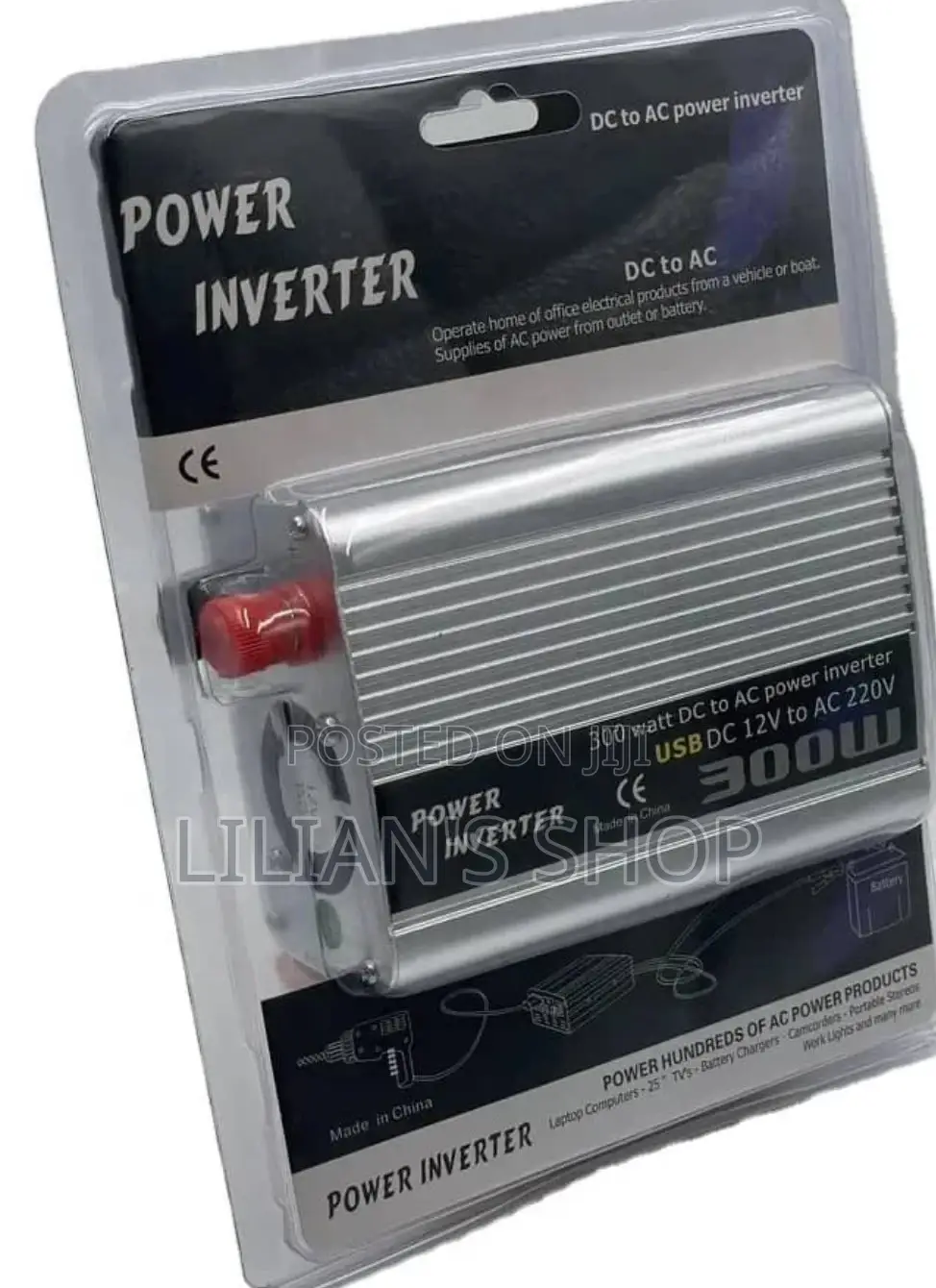 300W Power Inverter DC 12v