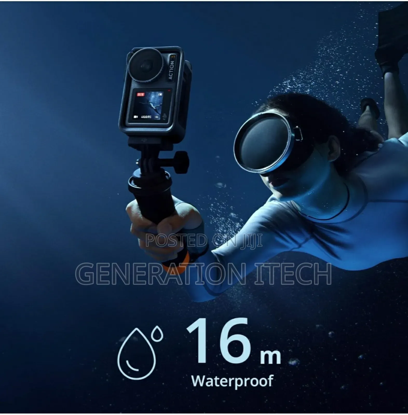 Dji Osmo Action 3 Waterproof Action Camera- /120fps.