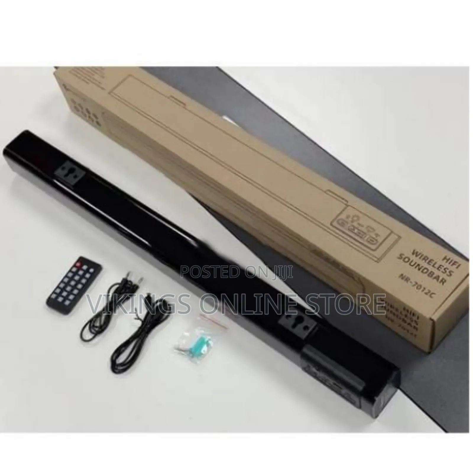 New Rixing Sound Bar Bluetooth Speaker NR-7012- Black