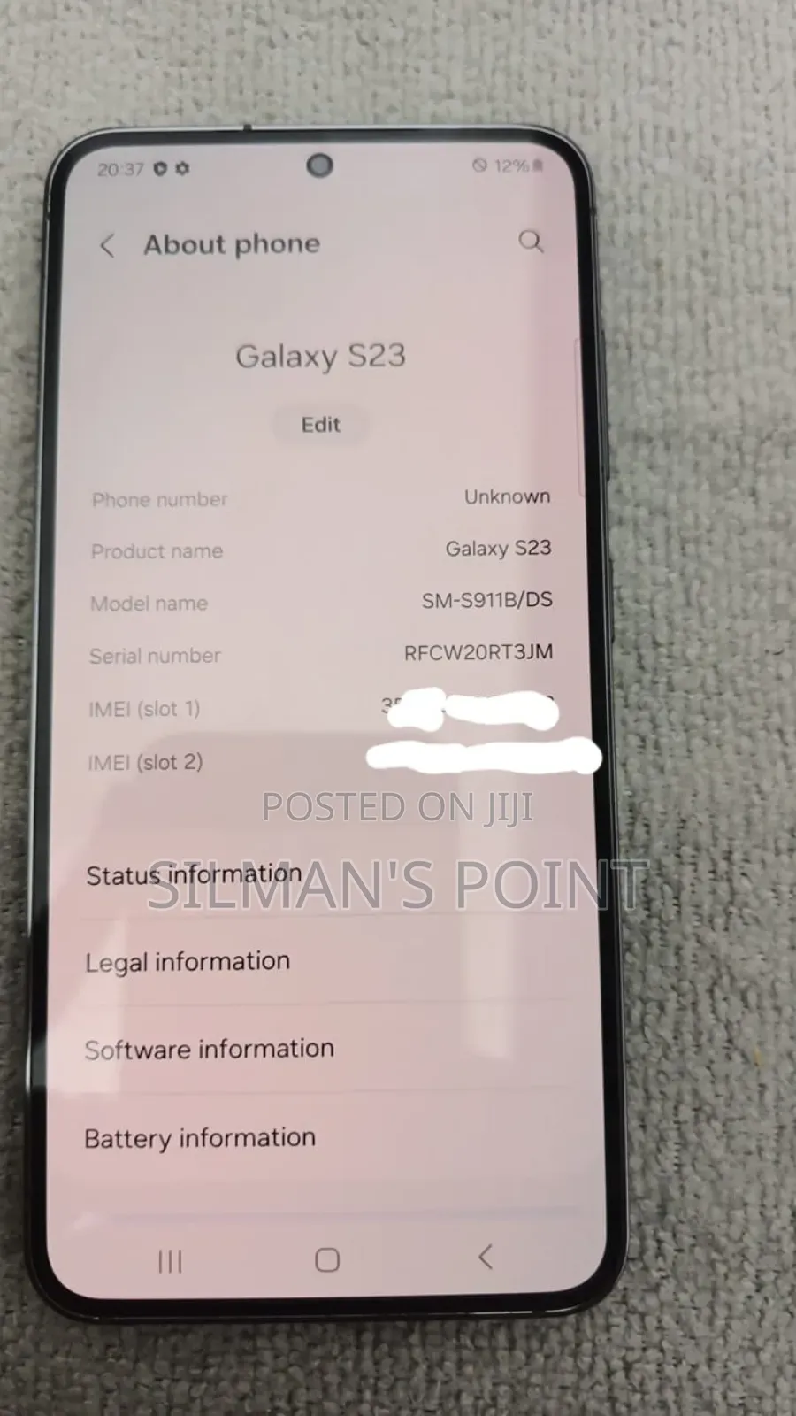 Samsung Galaxy S23 256 GB Green