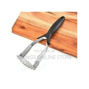 2pc Potato Masher Stainless Steel Potato Rice Smasher