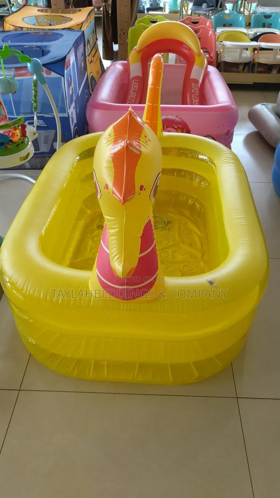 Inflatable Pool, Swimming Pool for Kids Funny Blow Up Pool