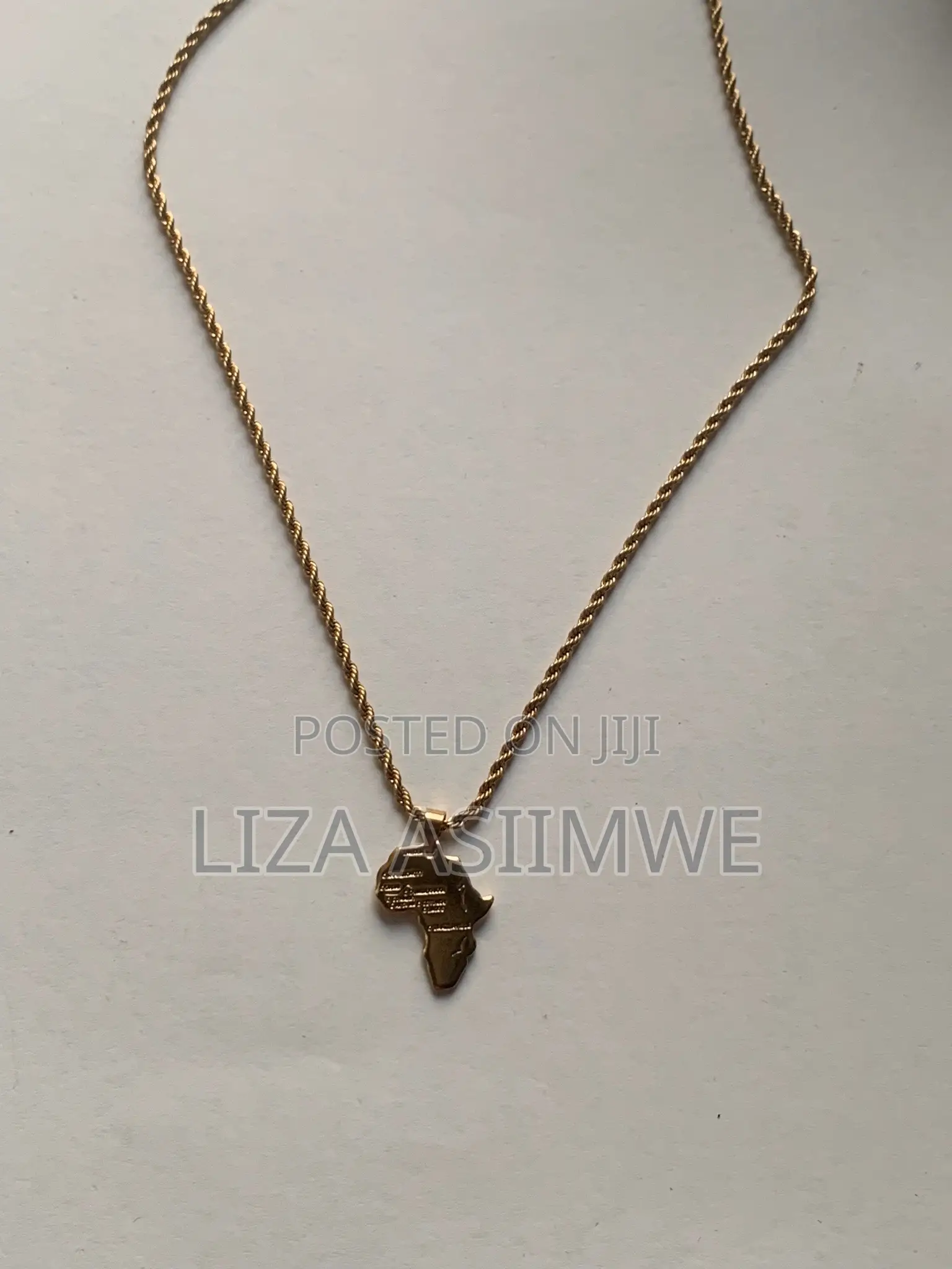 Simple Rope Necklaces With a Cross Pendant