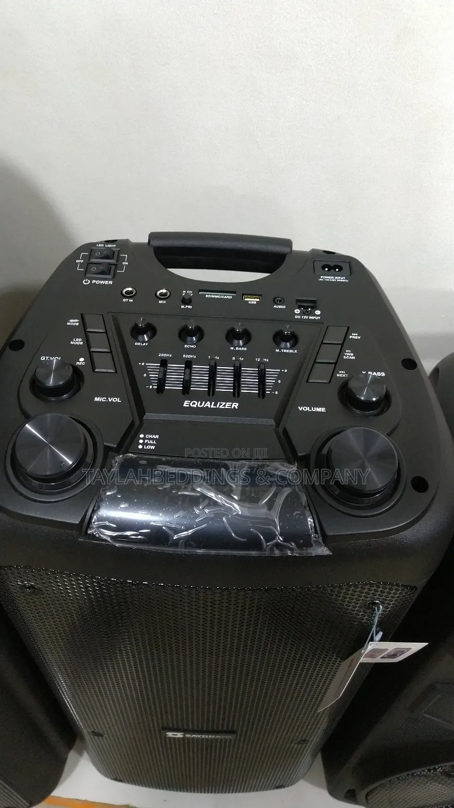 Sayona Party Box Speaker Powerful Sound Exciting Light Show