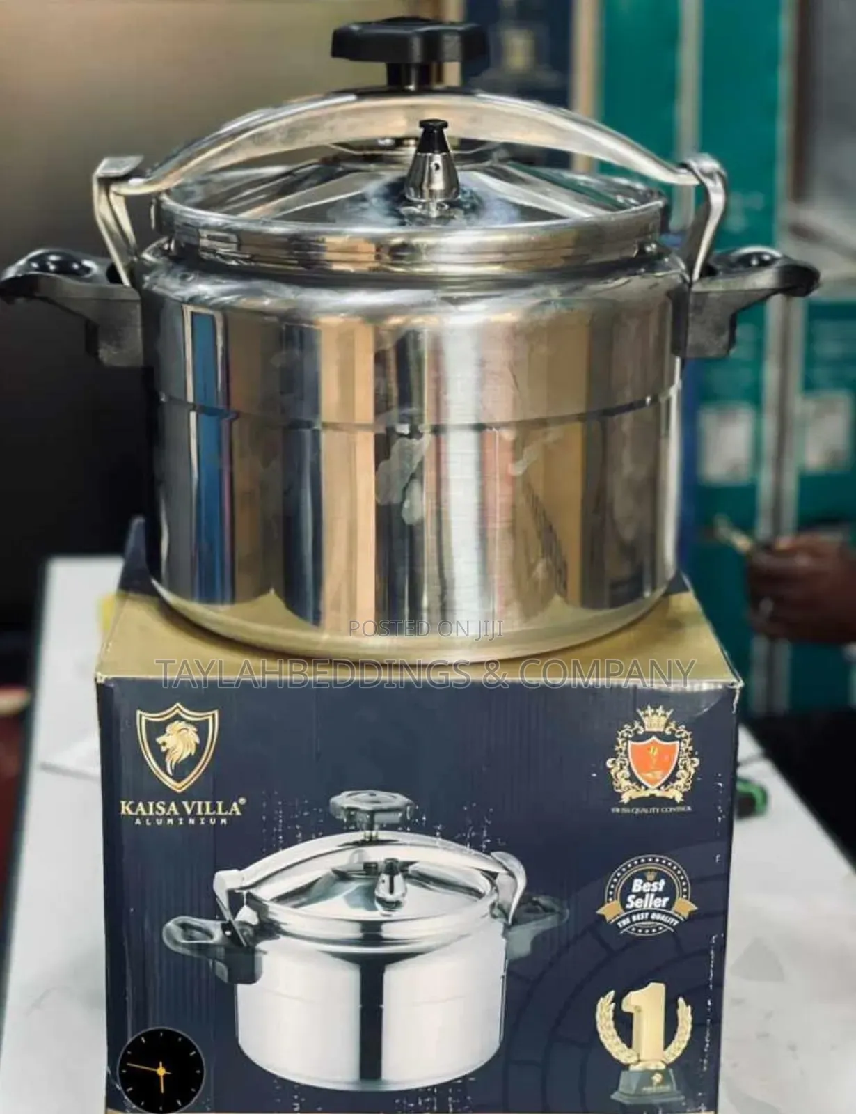 Kaisa Vila 7litres Pressure Cooker (Silver)