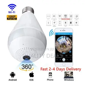 Panoramic Smart Bulb Camera
