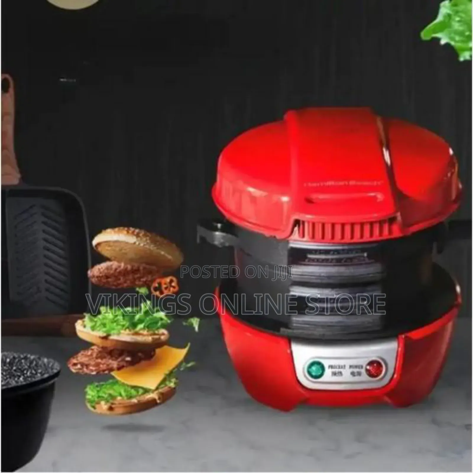 666 Burger Machine/Panini Home Breakfast Sandwich Machine