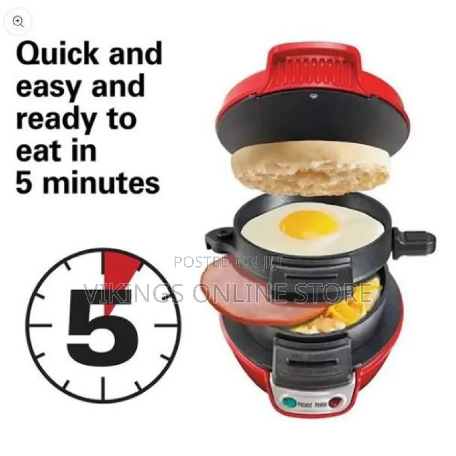 666 Burger Machine/Panini Home Breakfast Sandwich Machine