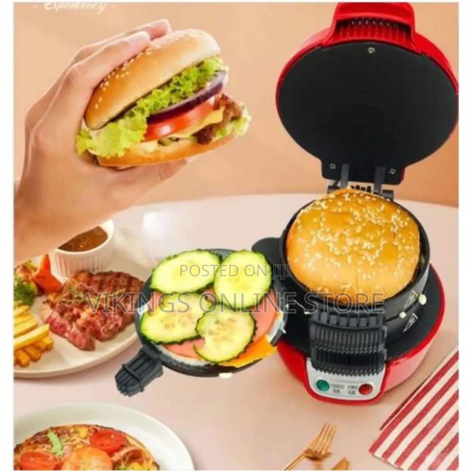 666 Burger Machine/Panini Home Breakfast Sandwich Machine