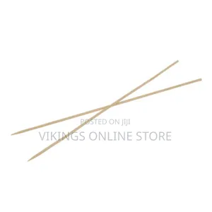 Wooden Color Bamboo BBQ Skewers Barbecue Shish