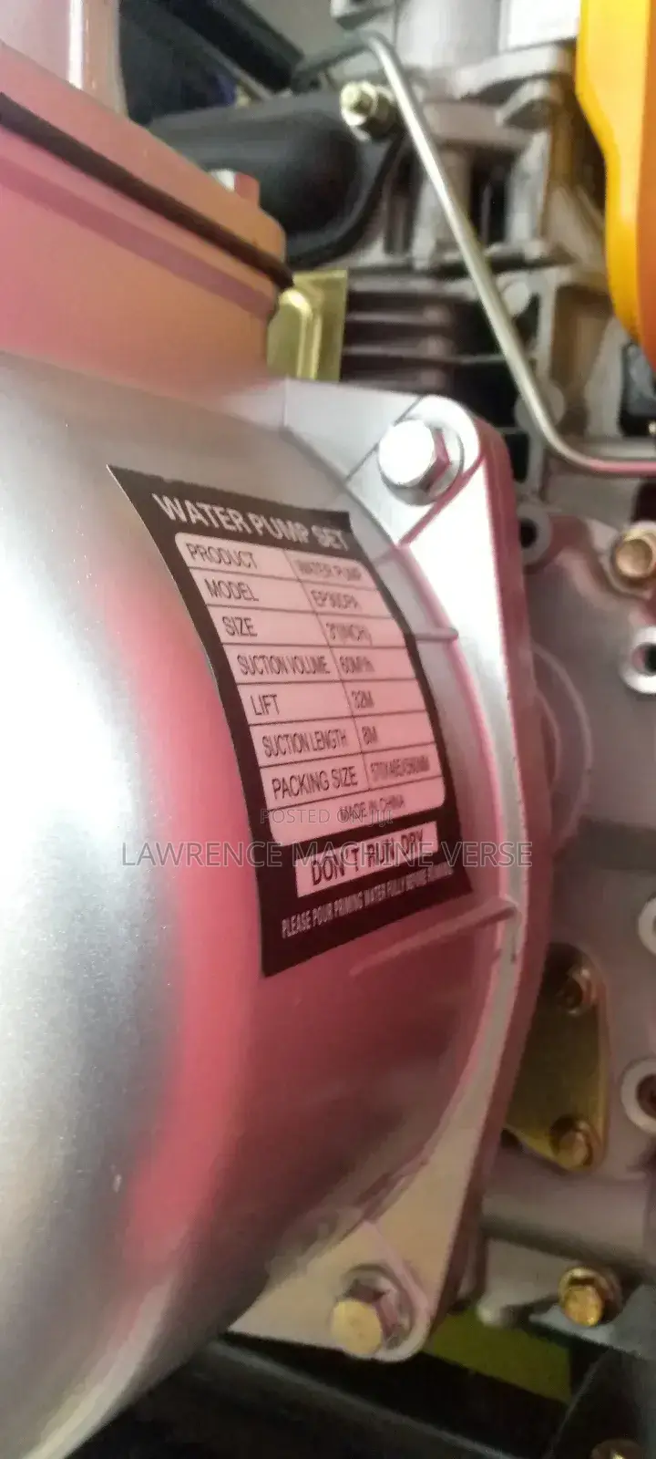 Diesel Water Pump 3 Inch