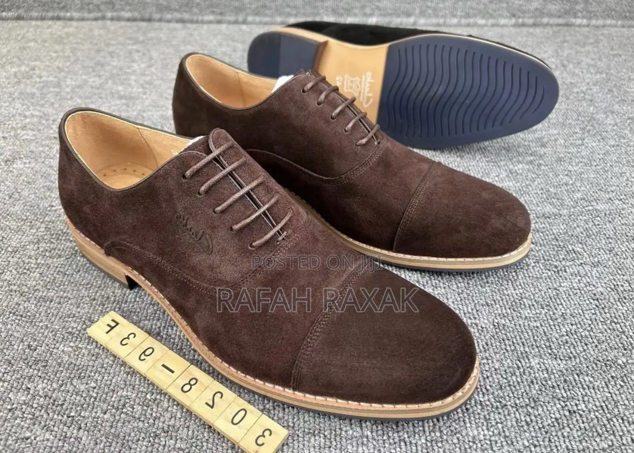 Original Men’S Clarks Suede Lace Up Loafers