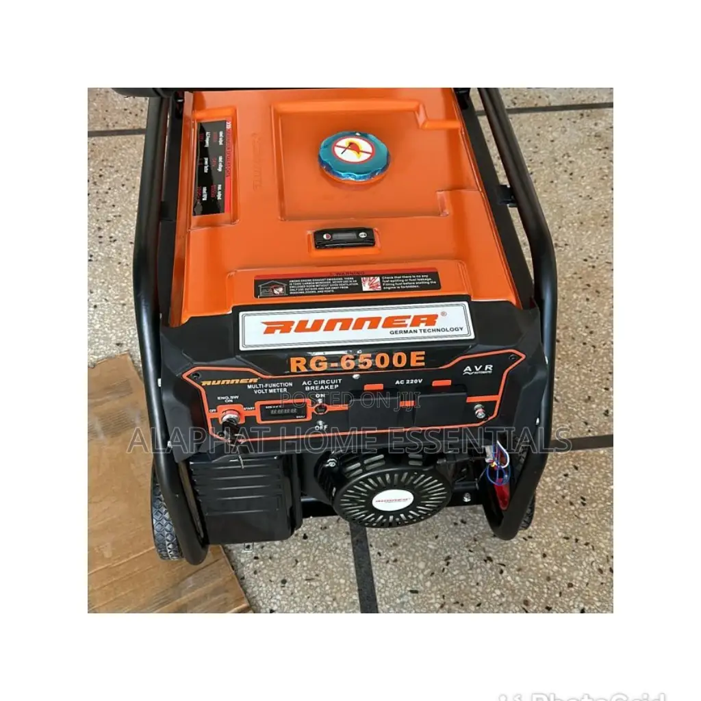 RG -6500-6kw Petrol Key Start