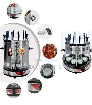 Automatic Rotating Electric Grill Barbecue Machine