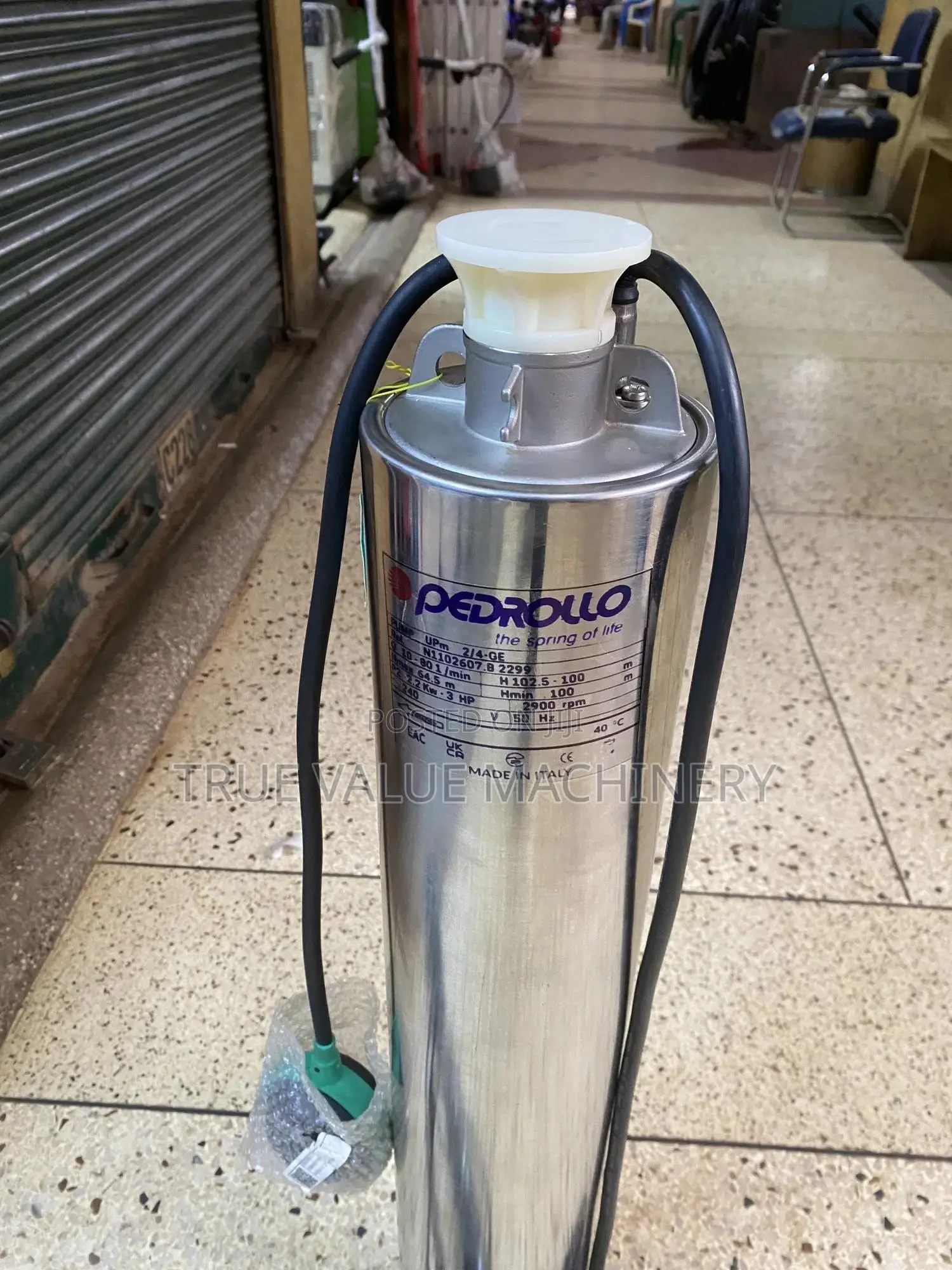 Pedrollo Water Pump 100 M 3 Hp