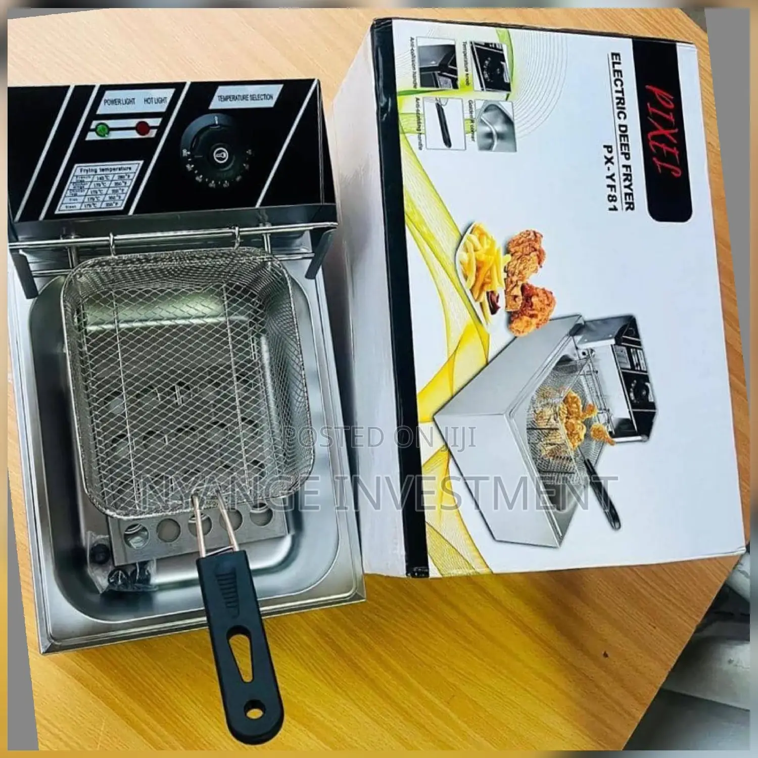 6 Litres Pixel Deep Fryer. Deep Fryer. Pixel Deep Fryer 6L