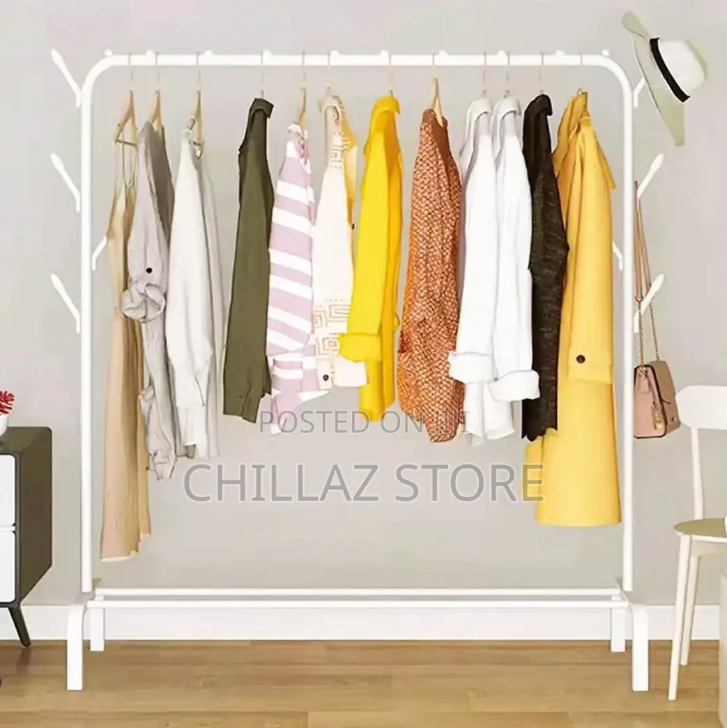 Brand Metallic Clothes Rack