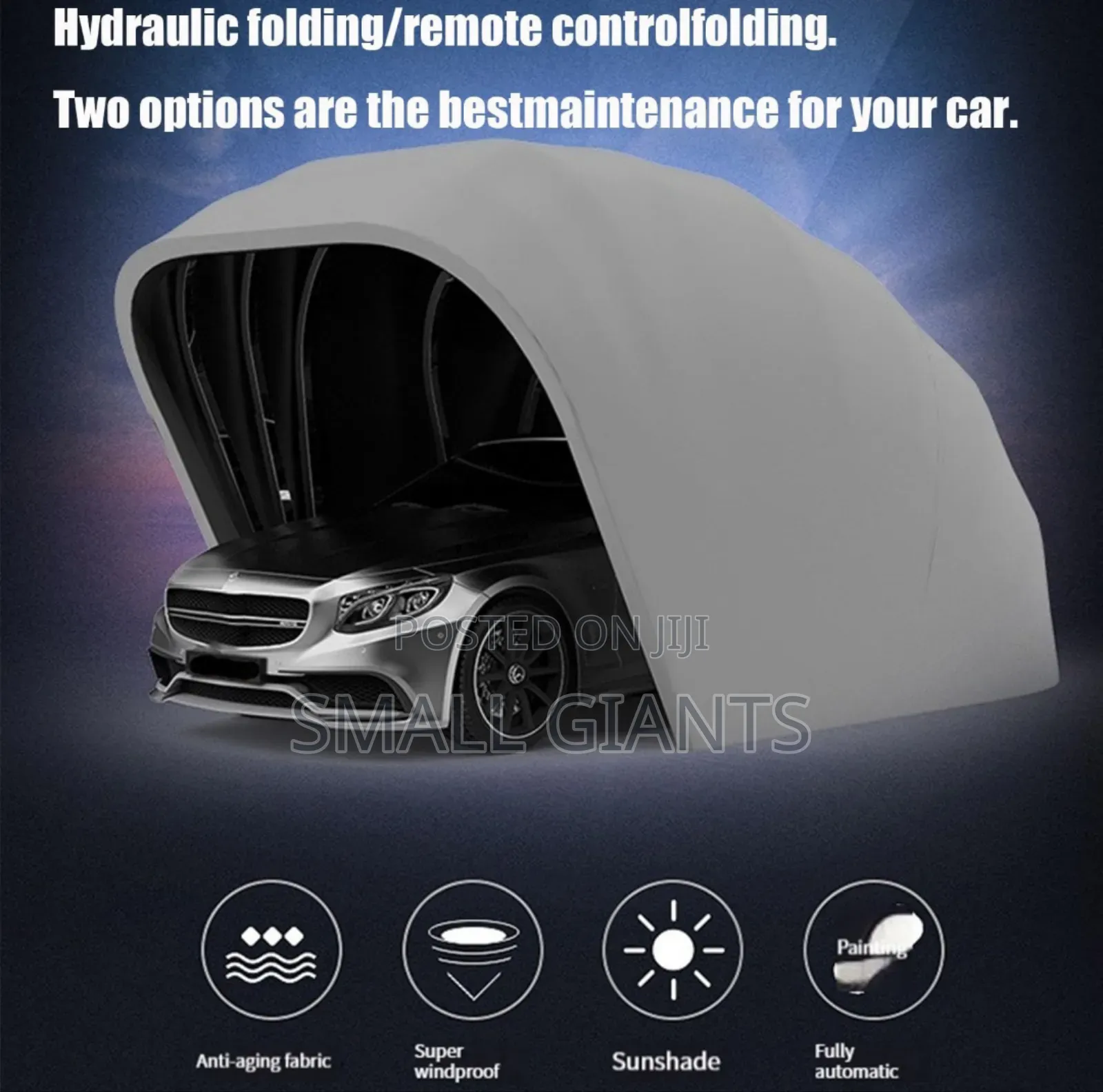 Folding Retractable Outdoor Car Shelter Tent