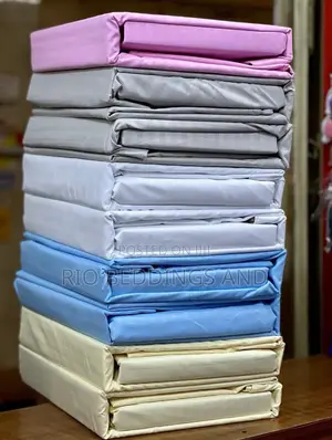 Pure Cotton Bedsheets With 6pcs