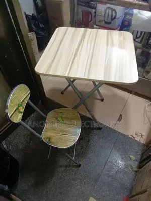 Foldable Reading Table With a Chair