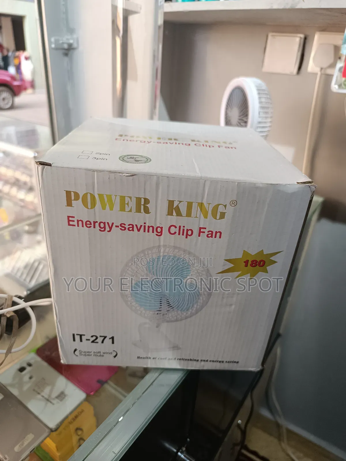POWER KING Energy Saving Clip Fan