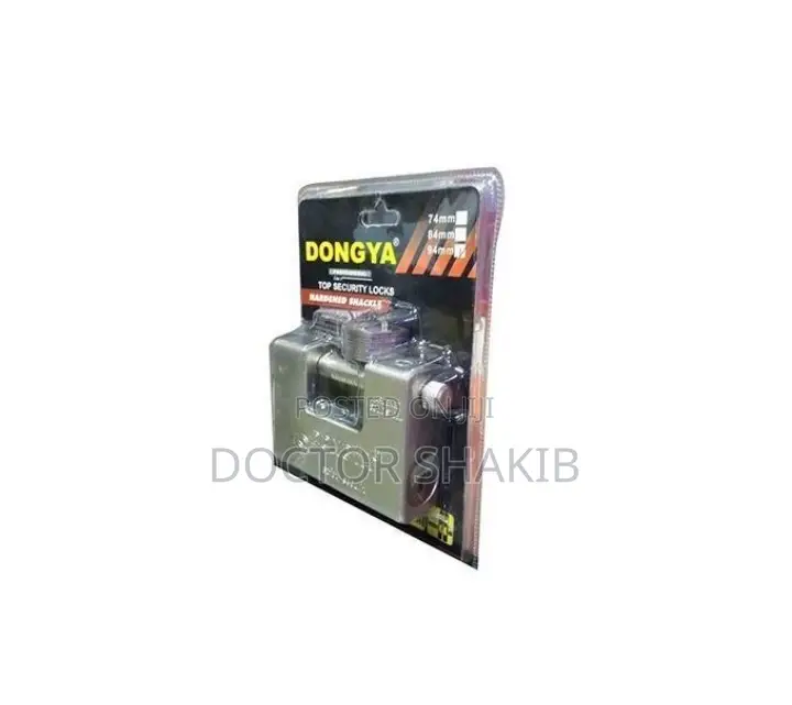 New Dongya Heavy-duty Padlock 94mm-silver