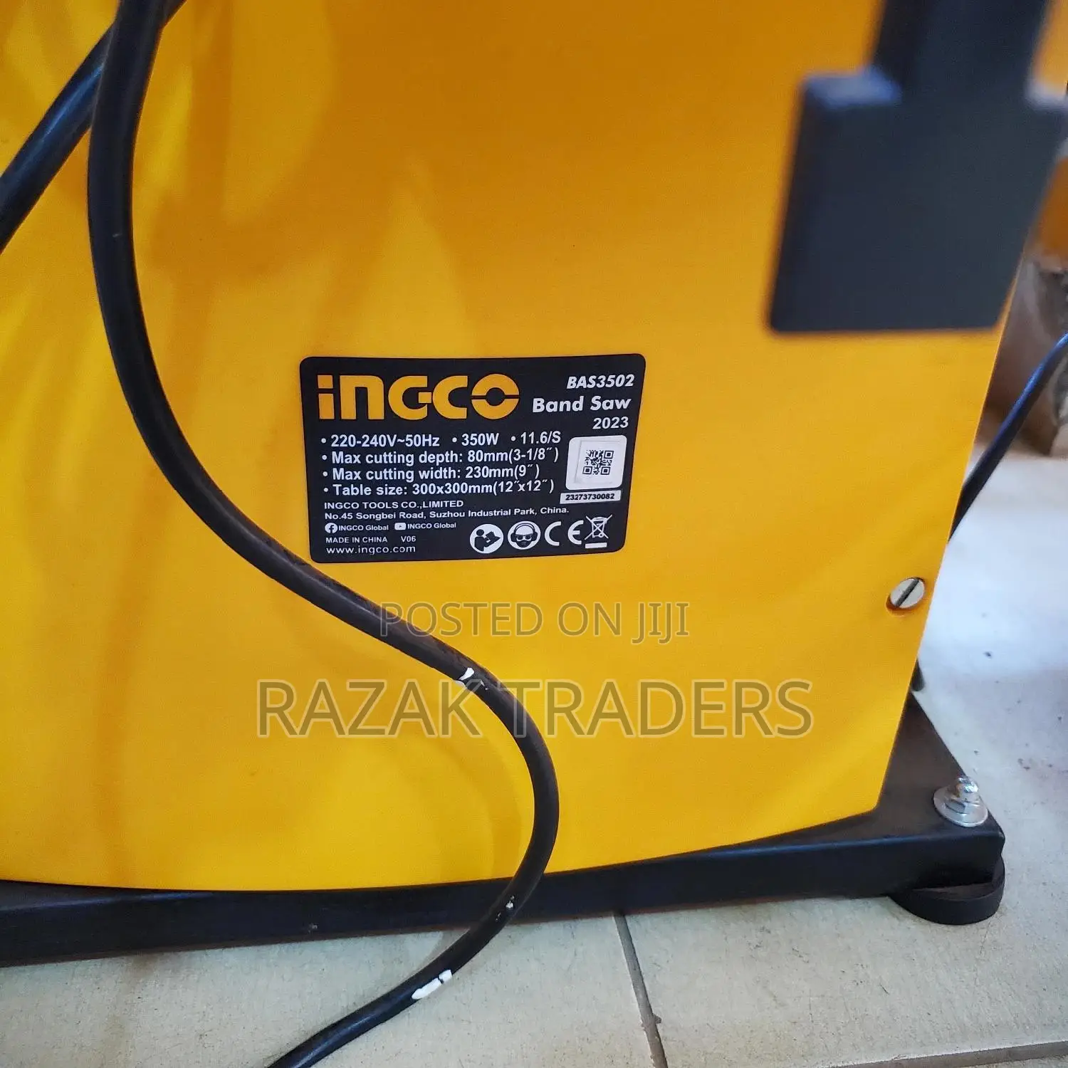 Ingco BAS3502 – 350W Band Saw